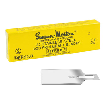 Swann Morton Sterile Skin Graft huidtransplantatie mesjes Ref. 22..