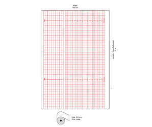 CTG papier rol voor GE Corometrics 4483BAO