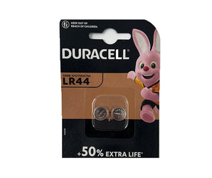 Duracell Alkaline knoopcel batterij LR44 - 1,5V