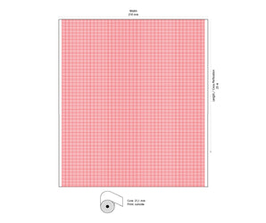 ECG papier rol voor Cardioline Delta 60 Plus