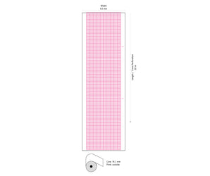 ECG papier rol voor Nihon Kohden Cardiofax 9620