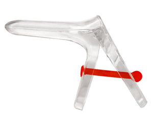 Invisio® disposable vaginaal speculum maat M (rood)