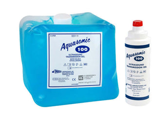 Parker Aquasonic 100 ultrasound gel blauw, wateroplosbaar, hypoallergeen, bacteriostatisch, can 5 liter