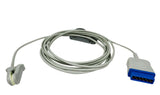 Reusable oorclip SpO2 sensor voor GE TruSignal TS-E2-GE, direct connect, kabellengte 2 meter.