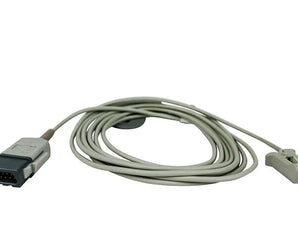 Reusable oorclip SpO2 sensor voor GE TruSignal TS-E4-MC, direct connect, kabellengte 3 meter.