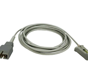 Reusable oorclip SpO2 sensor voor Nellcor D-YE lang No-Max, kabellengte 3 meter. 