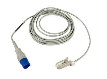 Reusable oorclip SpO2 sensor voor Philips M1194AL, kabellengte 3 meter. 