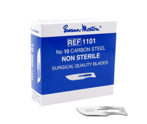 Swann Morton Carbon Non Sterile mesjes nr. 10 (1101)