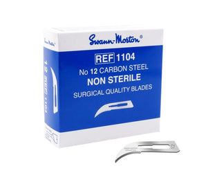 Swann Morton Carbon Non Sterile mesjes nr. 12 (1104)