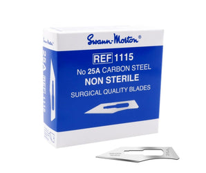 Swann Morton Carbon Non Sterile mesjes nr. 25A (1115)