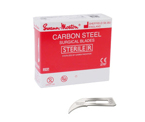 Swann Morton Carbon Sterile mesjes nr. 12D (0218)