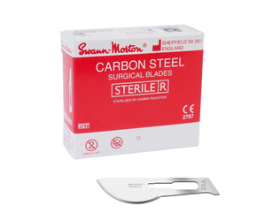 Swann Morton Carbon Sterile mesjes nr. 22A (0209)