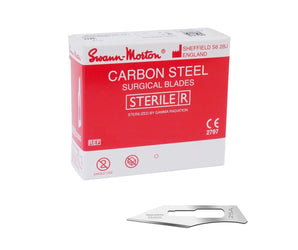 Swann Morton Carbon Sterile mesjes nr. 25A (0215)