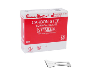 Swann Morton Carbon Sterile mesjes nr. 9 (0217)