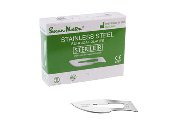 Swann Morton Sterile RVS chirurgische mesjes nr. 23 Swann Morton referentie 0310.  