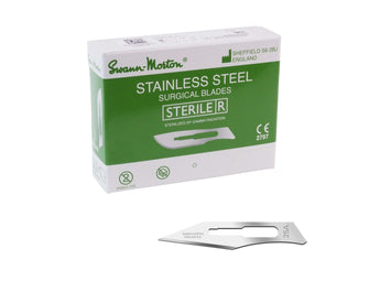 Swann Morton Sterile RVS chirurgische mesjes nr. 25A, Swann Morton referentie 0315.  