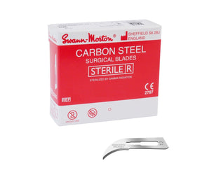 Swann Morton Carbon Sterile mesjes nr. 12 (0204)