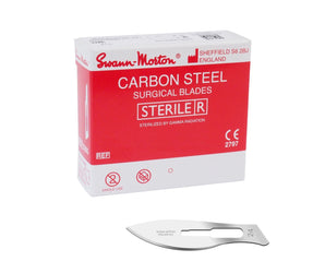 Swann Morton Carbon Sterile mesjes nr. 24 (0211)