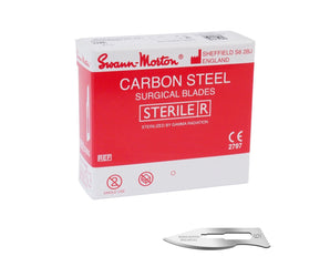 Swann Morton Carbon Sterile mesjes Nr. 6 (0216).