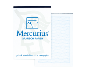 Mercurius Isometrisch papier (A6, A4, A3)