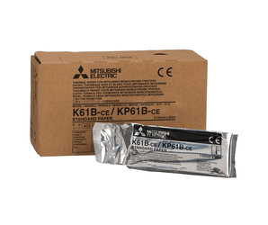 Mitsubishi videoprinterpapier rol K61B-CE / KP61B-CE (4 stuks)